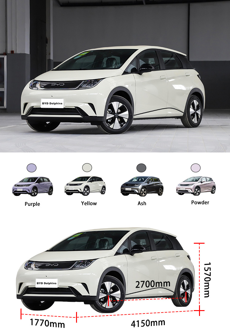 Versatile Electric EV Cars 5 seater 4 Door Sedan Intelligent