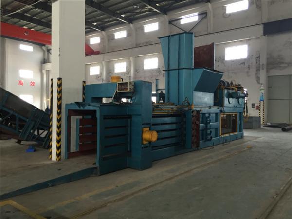 Cheap Recycling Horizontal Baling Machine With Touch Screen And Visible Windows for sale