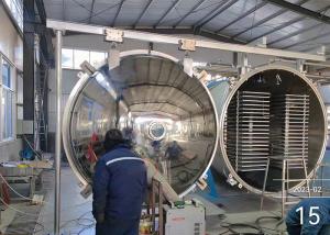 Quality Food Vacuum Industrial Freeze Drying Equipment Fruits Vegetables Meat wholesale