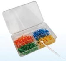 Quality Colorful Dental Micro Applicators PP Handle Nylon Bristle wholesale