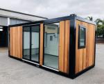Hurricane Waterproof Soundproof Modular Homes Steel Building Container House