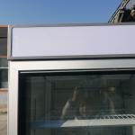 Commercial Upright Glass Door Freezer Single Door Beverage Cooler 220V 50H