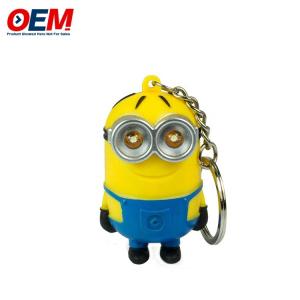 Quality OEM Custom Made Plastic Key Chain Minio N Key Chain For Promotion wholesale