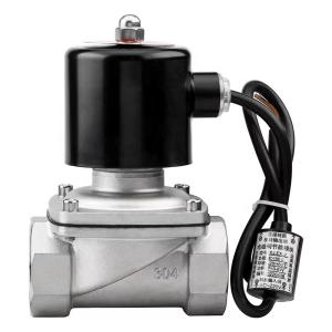 Quality Standard Stainless Steel 304 316L Normal Close Electric Diaphragm Type Solenoid Valve wholesale
