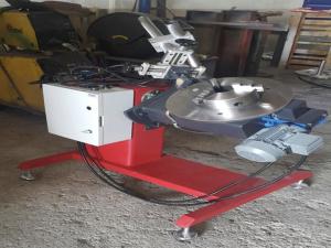 Quality 2 Axes Excavator Grab Rotary Welding Positioners 2000KG 250mm wholesale