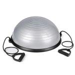 Anti Skid Grey Gym Half Balance Ball For Yoga Workout Massage Balance Ball