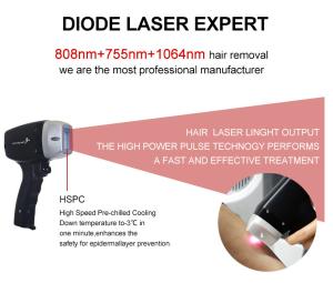 Quality Three Wavelength 1064nm 808nm 532nm Diode Laser Handle wholesale