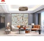 Blue Roma Quartzite Big Slab Suitable for Hotel Interior Wall and Kitchen