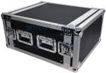 6U Space DJ 19 Flight Rack Case With 38 Plywood For Durability
