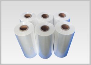Quality Blown Transparent PVC Heat Shrink Sleeve Film Rolls For Glass Bottle Labels wholesale