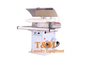 Quality Steam Heating Collar Cuff Press Machine , Durable Laundry Pressing Equipment wholesale