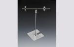 Metal Base Pop Tabletop Sign Holder Clip On Supermarket Counter / Desk