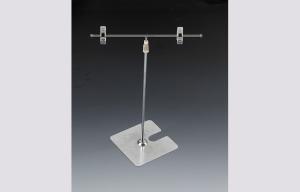 Quality Metal Base Pop Tabletop Sign Holder Clip On Supermarket Counter / Desk wholesale