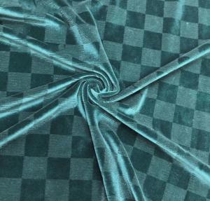 China Stretch Velour Dralon Velvet Fabric 260gsm Flannel Cloth Material Soft Embossed on sale