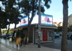 2.304m x 1.536m Commercial LED Displays 100000hrs Lifespan LED Outdoor Screen