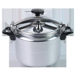 Quality 2.5L Straight Edge Aluminum Household Pressure Cookers With 2 Handles wholesale