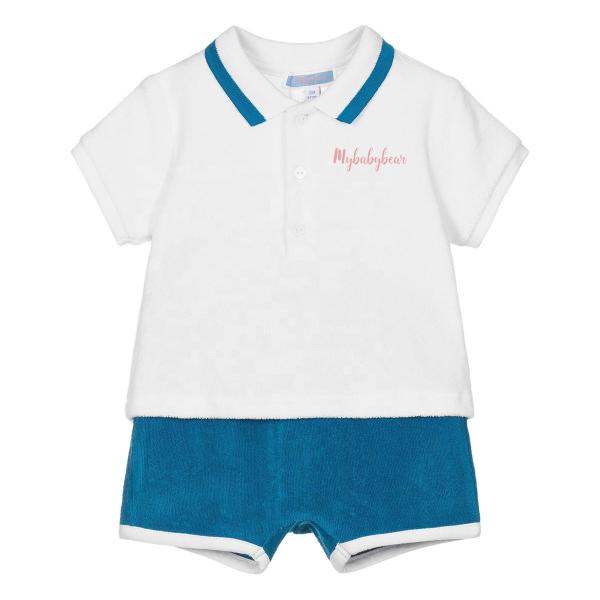 2023 Summer Short sleeve and short pants Toddler Boys clothing sets Girls