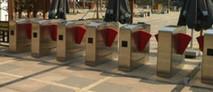 Quality ABNM-FB01 Retractable Flap Barrier Speed Turnstile Gate wholesale