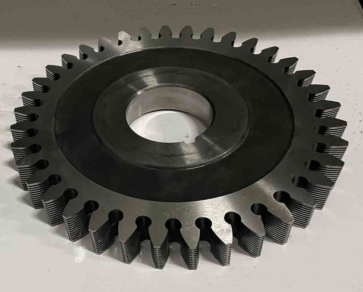 Assembled Module CNC Gear Cutting black With Single Edged Razor