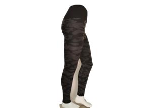 Quality Black 95% Polyester Womens Seamless Leggings High Waist Scrunch Leggings wholesale