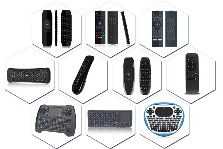 Mini RF Wireless Fly Air Mouse Remote Control Backlit Keyboard Onida Samsung Lg Smart TV