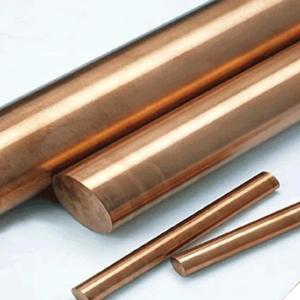 Quality Free Cutting Copper Brass Bronze Metal Rod Pure Bar 3.0mm Alloy Round Thin C10200 wholesale