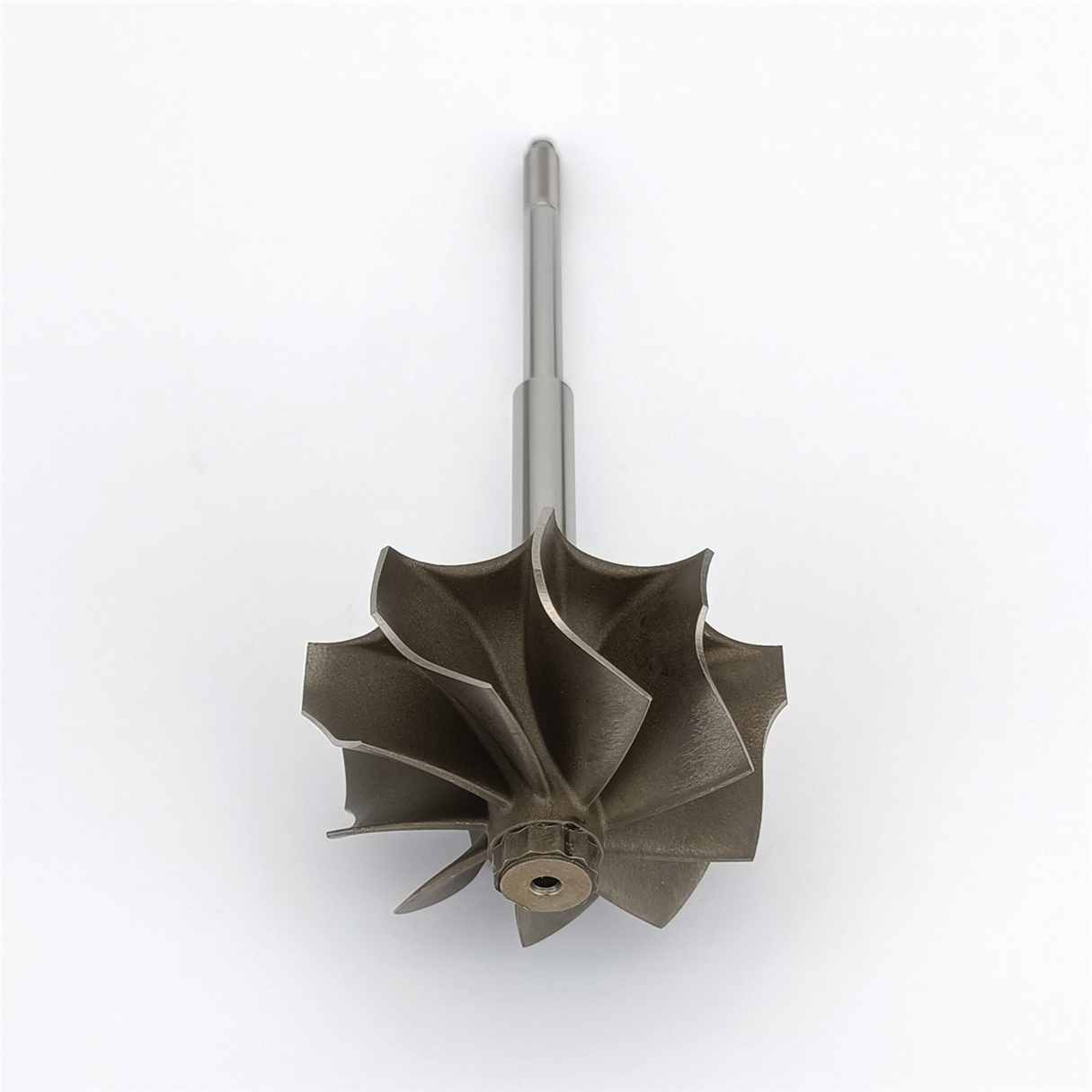 MS-TECH Turbo TD04HL - 9B Turbo Turbine Wheel Shaft 49189-30100 49177-30100 Ind:52mm Exd:45.65mm Blades9