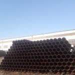 3PE Coating ERW Welded Steel Pipe , GR A Circular Ss Erw Pipe