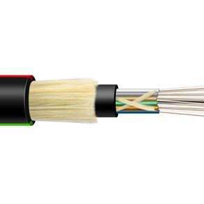 Quality ADSS Single Mode Fiber Optic Cable , 150 Meter Aerial 48 Core Fiber Optic Cable wholesale