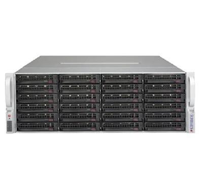 Stock Supermicro SSG-6049P-E1CR24H 4U Rack Server Black SuperStorage 6049P