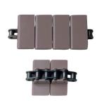 SS1873 series table top chain snap on plate top chains for food industries
