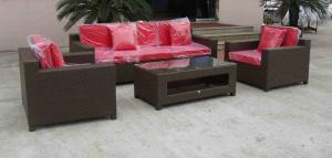Quality 4pcs garden rattan sofa furniture wholesale