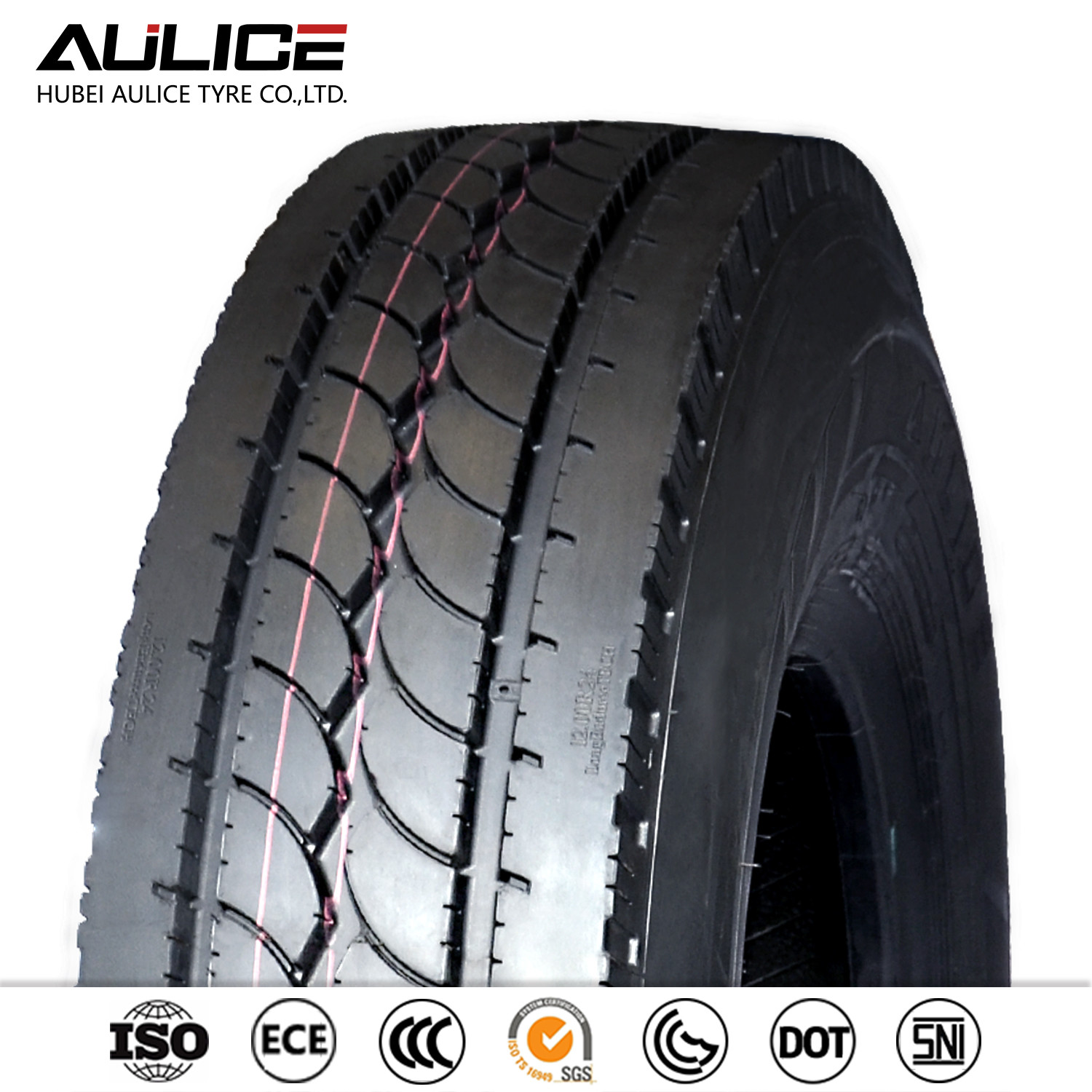 All Steel Radial Truck Tyre Ecellent Heat Dissipation 12.00R24 AW003