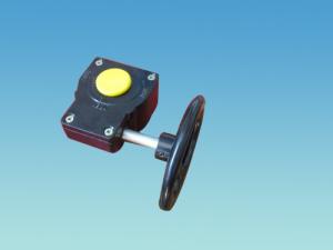 Quality Clutch Gear Operator Ball Valve Gearbox Cast Steel With Pneumatic Actuator wholesale