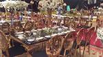 Golden 201 Dining Chairs With Stainless Steel Legs 6.5kg
