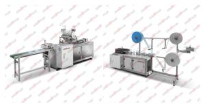 Quality 6000* 3000 * 1900 Surgical Face Mask Machine , 1+1 Face Mask Manufacturing Machine wholesale