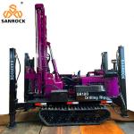 Full Hydraulic Well Drilling Equipment Rotary Borehole 180m Deep Water Well