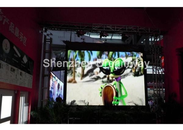 SMD 3528 P5 Indoor LED Rental Screen Advertisement , High Resolution Hanging LED