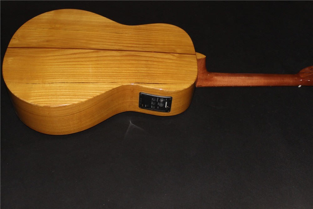 AAAA all Solid imported melburry wood OOO15m body custom acoustic electric guitar