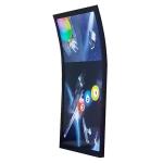 4K J type Curved Gaming Screen 43 Inch Industrial Grade Curved Gaming Display