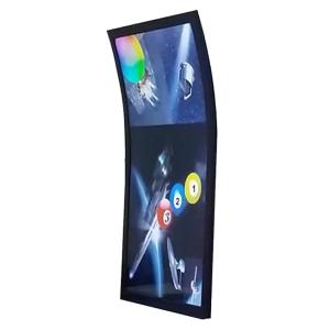 Quality 4K J type Curved Gaming Screen 43 Inch Industrial Grade Curved Gaming Display wholesale