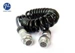 Truck Trailer Bus 7 Pole Rear View Camera Cable , Security Camera Video Cable