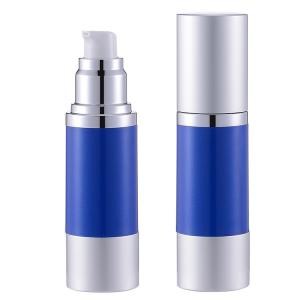 Quality AS Plastic vacuum packaging bottle cosmetic emulsion packaging container electroplating emulsion bottles wholesale