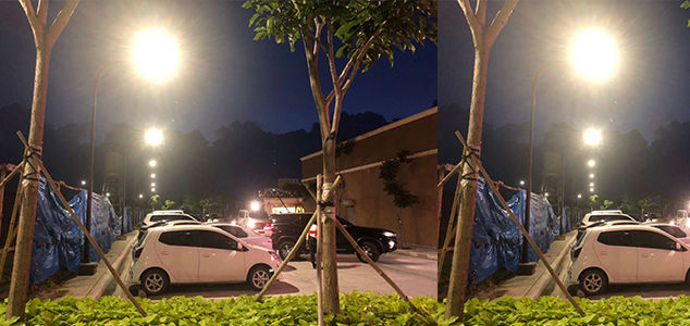 IP66 IK10 150W 160lm/w LED Street Lighting Commercial Outdoor Use