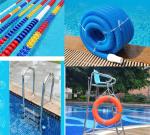 Aluminum Ribbed 1.1mm Swimming Pool Vacuum Pole