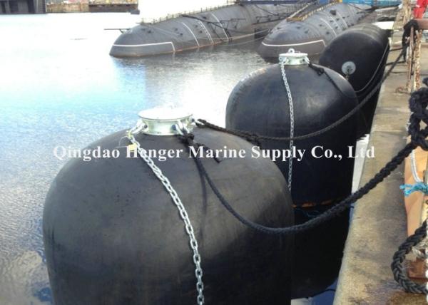 Naval Port Military Harbour Commercial Boat Fenders , Protective Marine Boat