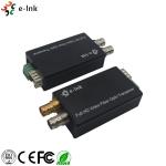 Mini Type 3G SDI To Fiber Optic Converter Aluminum Case With Tally / Reverse