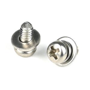 Quality Stainless Steel 304 Phillips M4x12mm Pan Head Machine Screws for Building Renovation wholesale