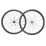 25mm Width 50mm Depth Road Bike Tubeless Carbon Wheel Set 38C-25-R7 and