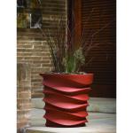 Modern Fiberglass Flower Pots For Indoor Outdoor Home Garden Decoration